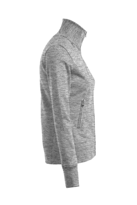 Promodoro Damen Sweatjacke mit Stehkragen - 5295 – Sports Grey - Wähler - XS