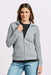 Promodoro Damen Sweatjacke mit Stehkragen - 5295 – Sports Grey - Wähler - XS