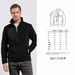 Promodoro Herren Canvas Fleecejacke mit Stehkragen und hohem Tragekomfort – Navy - Fleecejacke - IWU Zeven - S
