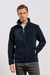 Promodoro Herren Canvas Fleecejacke mit Stehkragen und hohem Tragekomfort – Navy - Fleecejacke - Seier Logo - S