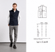 Promodoro Herren Canvas Fleeceweste mit Stehkragen und hohem Tragekomfort – Navy - Weste - IWU Zeven - S