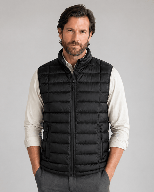 Promodoro® Herren Steppweste Black - Weste - Seier - S