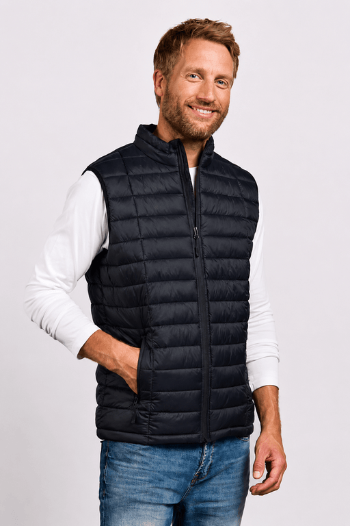 Promodoro® Herren Steppweste Black - Weste - Seier - S