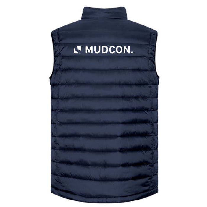 Promodoro® Herren Steppweste Navy - Weste - Mudcon - S