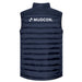 Promodoro® Herren Steppweste Navy - Weste - Mudcon - S