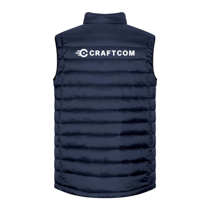 Promodoro® Herren Steppweste Navy - Weste - Craft - Com - S