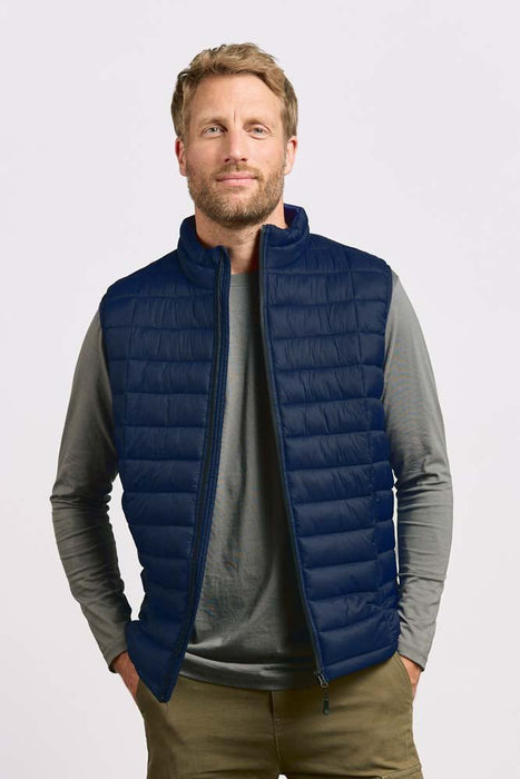 Promodoro® Herren Steppweste Navy - Weste - Seier - S