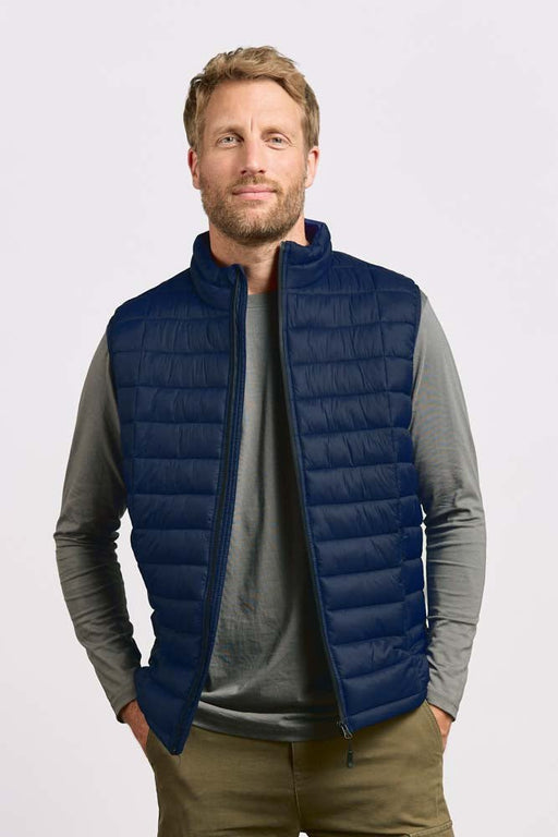 Promodoro® Herren Steppweste Navy - Weste - Seier - S