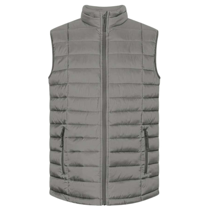 Promodoro® Herren Steppweste Steel Grey - Weste - Seier - S