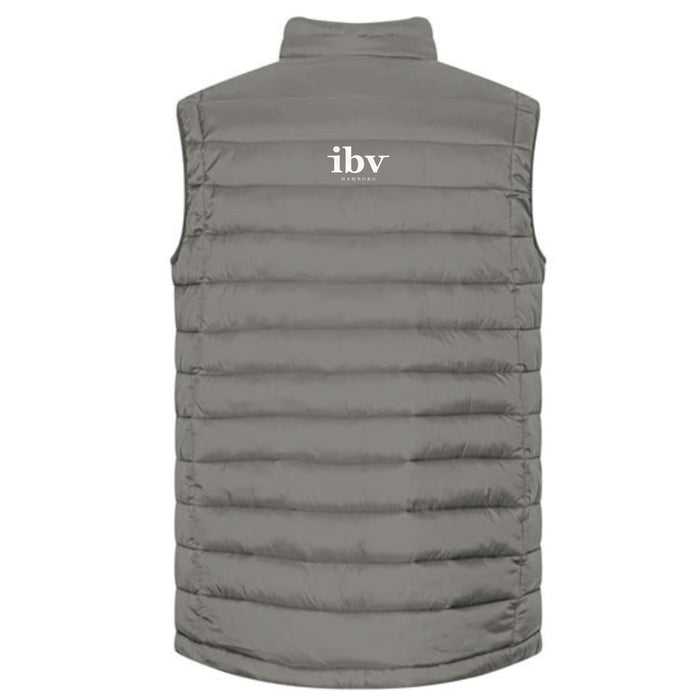 Promodoro® Herren Steppweste Steel Grey - Weste - IBV Hamburg - S