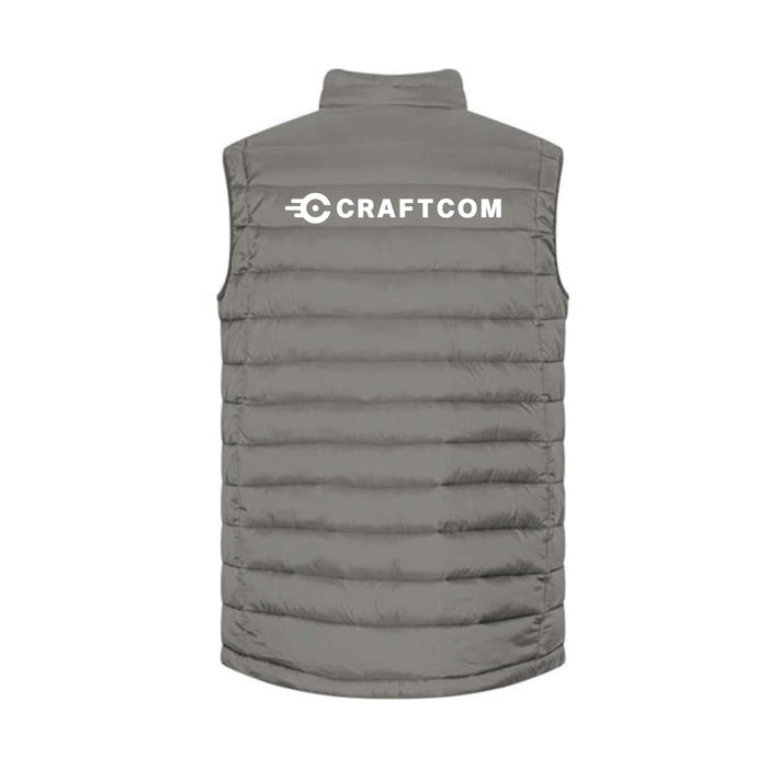 Promodoro® Herren Steppweste Steel Grey - Weste - Craft - Com - S
