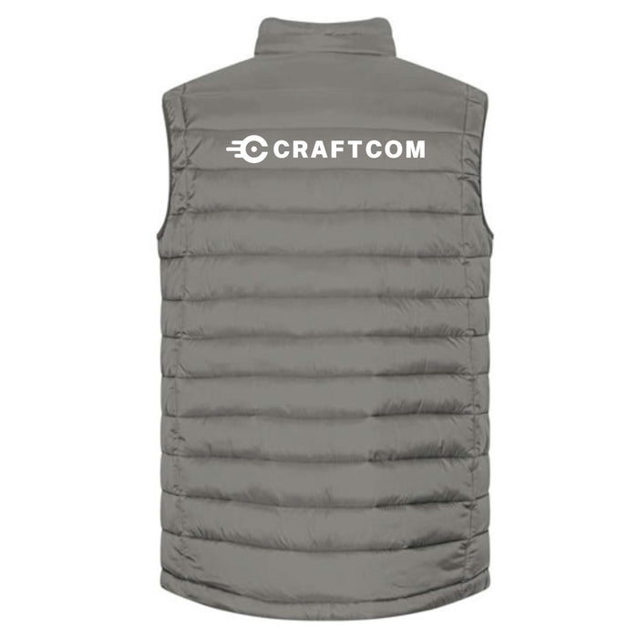 Promodoro® Herren Steppweste Steel Grey - Weste - Craft-Com - S