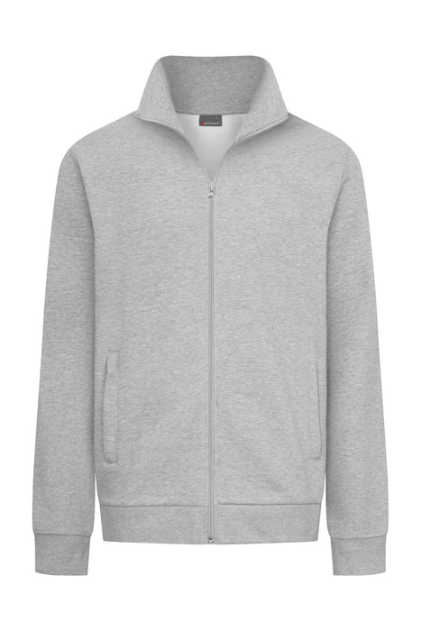 Promodoro Herren Sweatjacke mit Stehkragen - 5290 – Sports Grey - Wähler - S