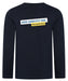 Promodoro Kids Premium Langarm T-Shirt aus gekämmter Baumwolle – Navy - Langarmshirt - IWU Zeven Logo - 104