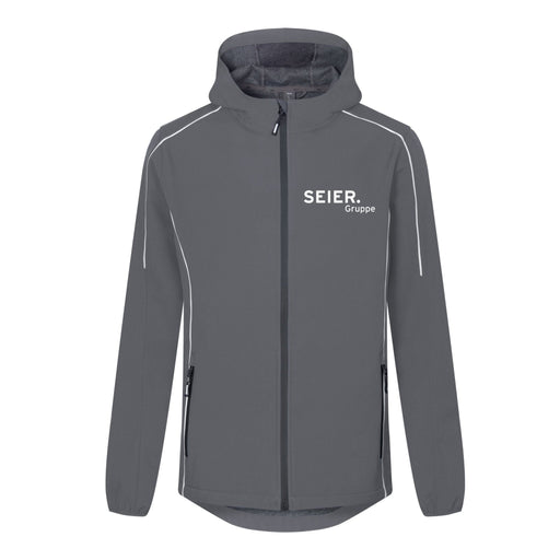 Promodoro® Men´s Light Softshell Jacke steel gray - Jacke - Seier Gruppe - S