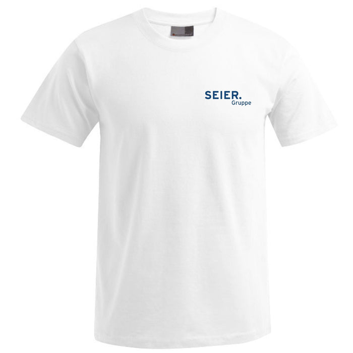 Promodoro® T-Shirt Men´s Premium - T white - T-Shirt - Seier Gruppe - XS