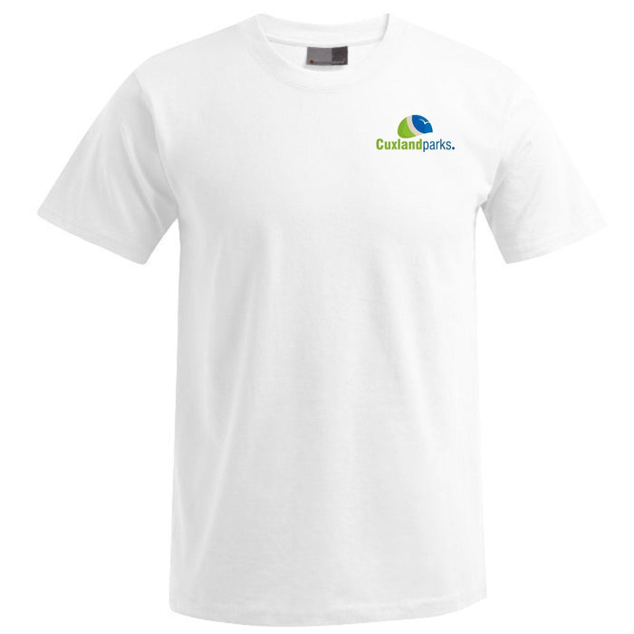 Promodoro® T-Shirt Men´s Premium - T white - T-Shirt - Cuxlandparks - XS