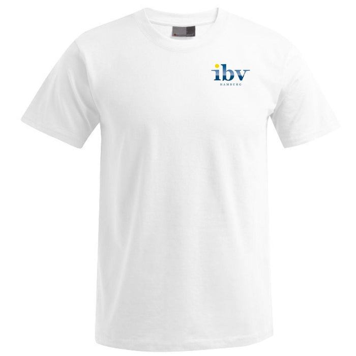Promodoro® T-Shirt Men´s Premium - T white - T-Shirt - IBV Hamburg - XS