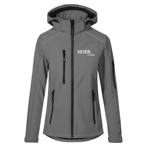 Promodoro® Women´s Light Softshell Jacket steel gray - Jacke - Seier Gruppe - S