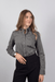 Seidensticker Damen Business Bluse Slim Fit 080613 aus Popeline – Grau - Bluse - Seier - 32