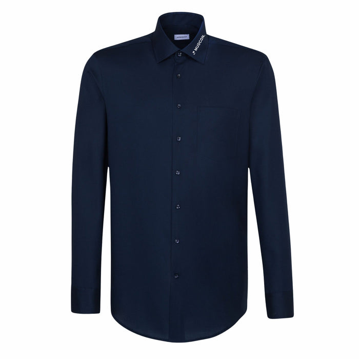 Seidensticker Herren Business Hemd Regular Fit 193650 – Dunkelblau - Hemd - Mudcon - 38