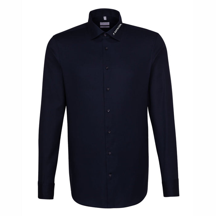Seidensticker Herren Business Hemd Shaped Fit 293650 – Dunkelblau - Hemd - Datacon - 37