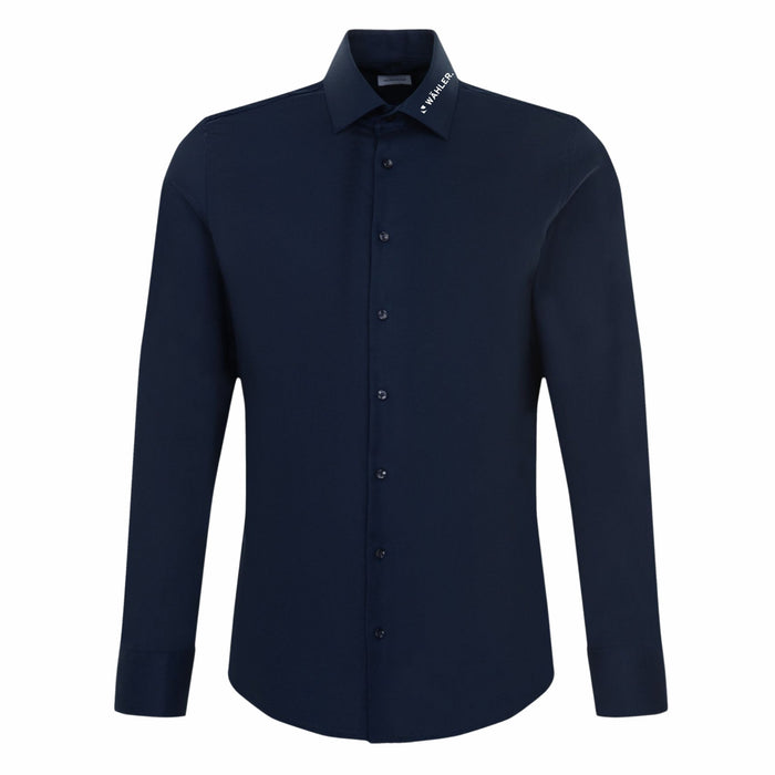 Seidensticker Herren Business Hemd Slim Fit 693650 – Dunkelblau - Hemd - Wähler - 36