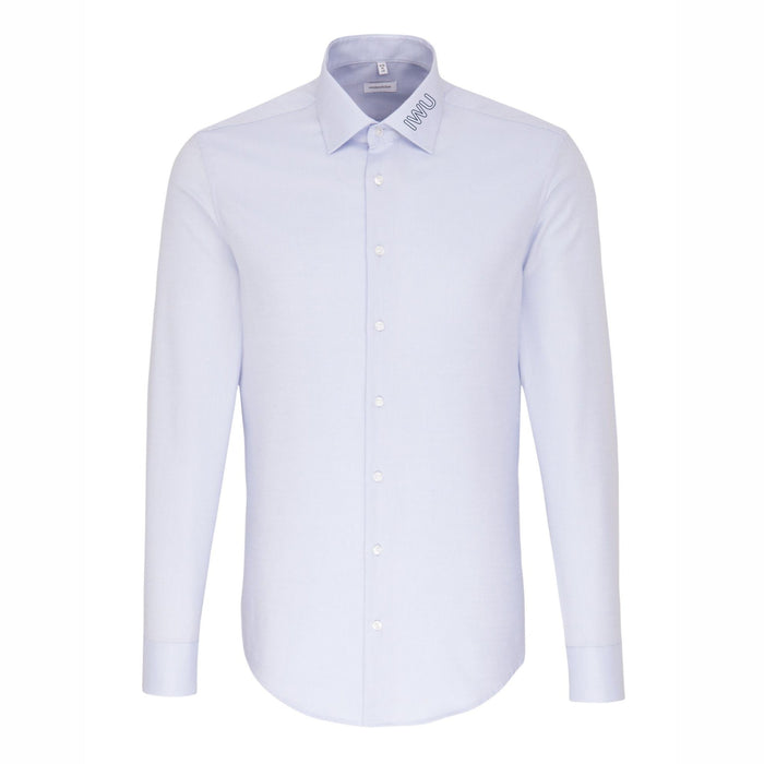Seidensticker Herren Business Hemd Slim Fit 693650 – Hellblau - Hemd - IWU Zeven - 36